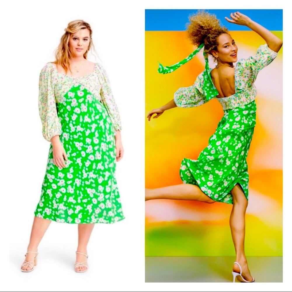 RIXO Daisy Long Sleeve Swing Dress for Target Boho